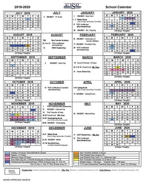 Ecsu Calendar